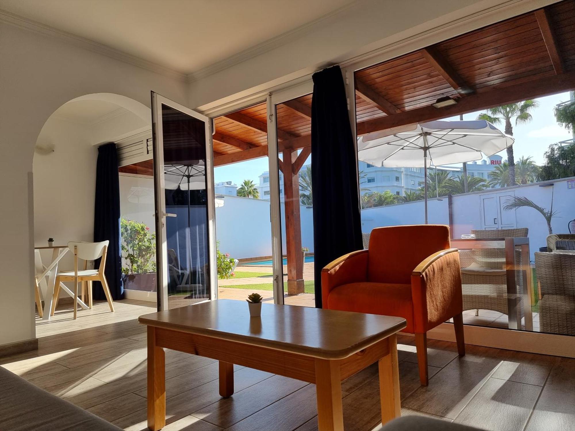 Bungalows Teresa ปลายา เดล อิงเกลส ภายนอก รูปภาพ