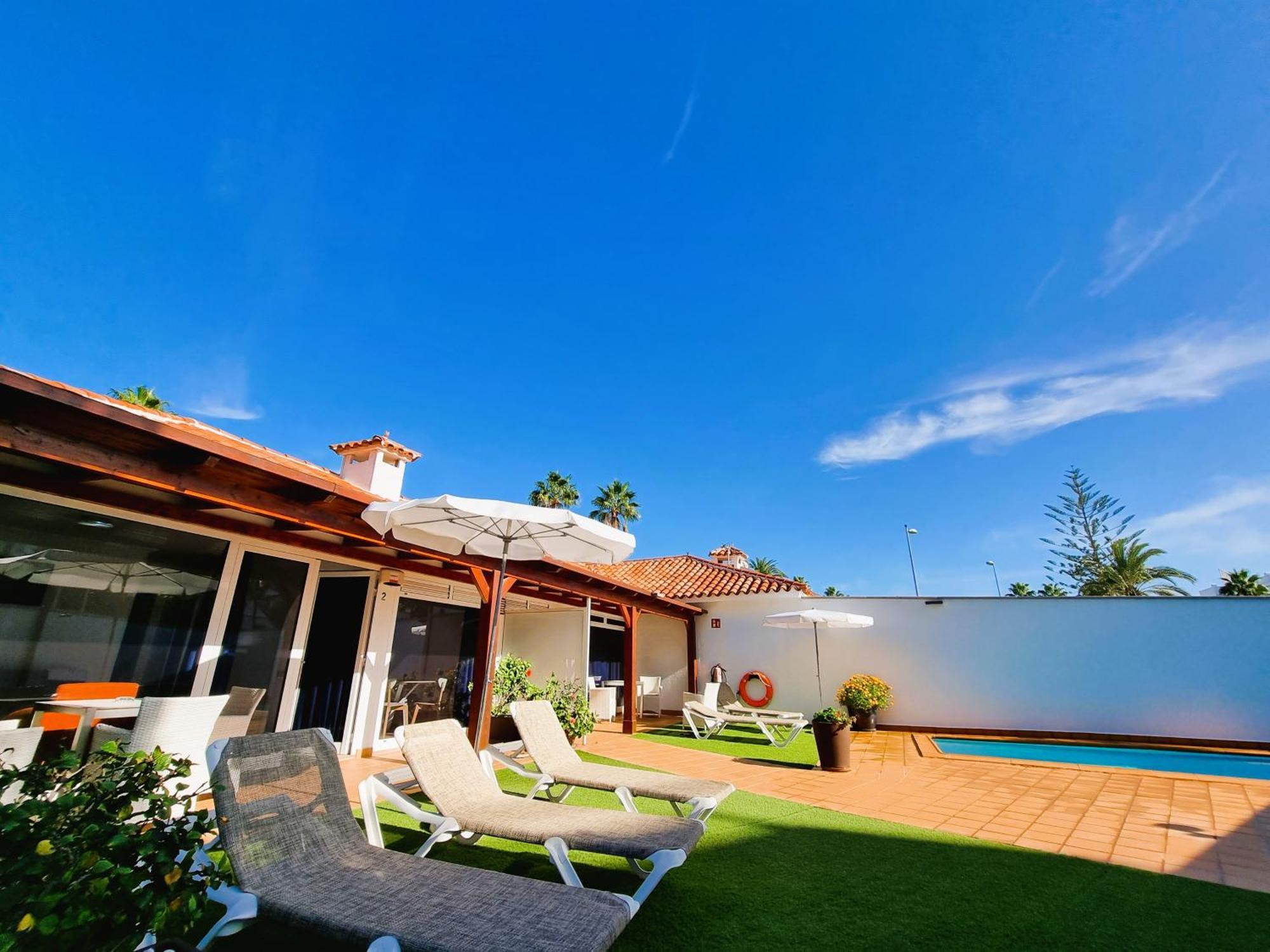 Bungalows Teresa ปลายา เดล อิงเกลส ภายนอก รูปภาพ
